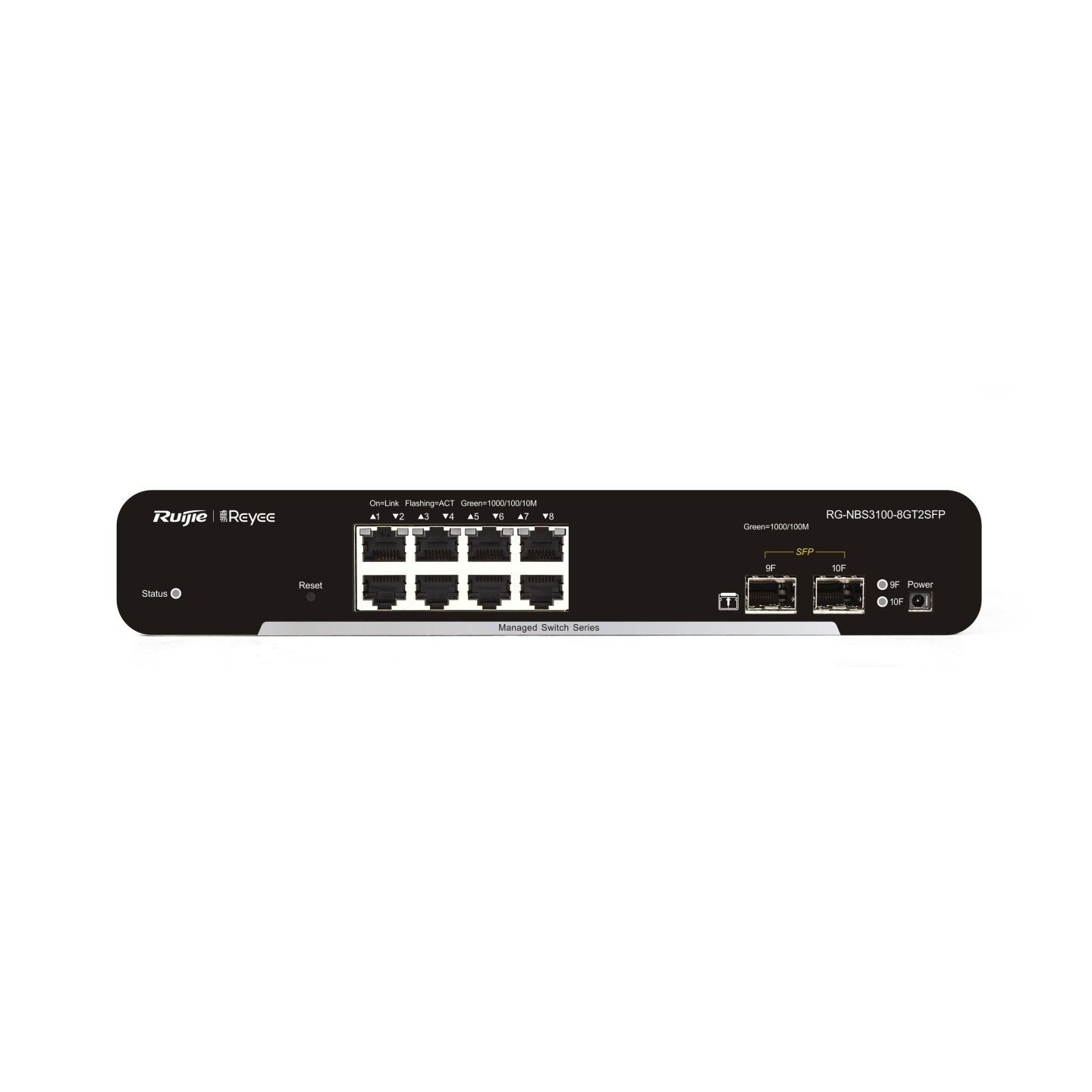 Ruijie Reyee RG-NBS3100-8GT2SFP | Cloud Yönetimli Gigabit Switch