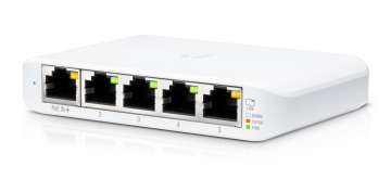 Ubiquiti UniFi Flex Mini Compact 5Port Gigabit Desktop Switch