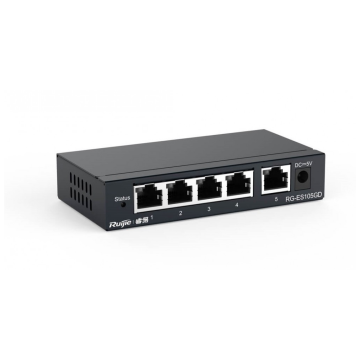 Reyee RG-ES105D | 5 Port Yönetilemez Switch