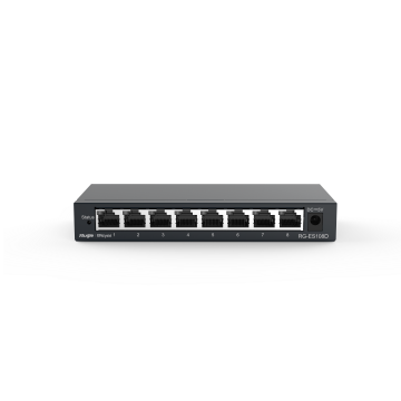 Ruijie Reyee RG-ES108D | 8-Port 10/100Mbps Desktop Unmanaged Switch