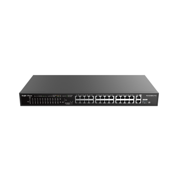 Ruijie Reyee RG-ES126S-LP V2 | 24-Port Gigabit Rackmount PoE Switch