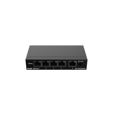 Ruijie Reyee RG-ES205GC-P | 5-Port Gigabit Cloud Yönetilebilir PoE Switch