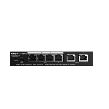 Ruijie Reyee RG-ES206GC-P | 6-Port Gigabit Cloud Yönetilebilir PoE Switch