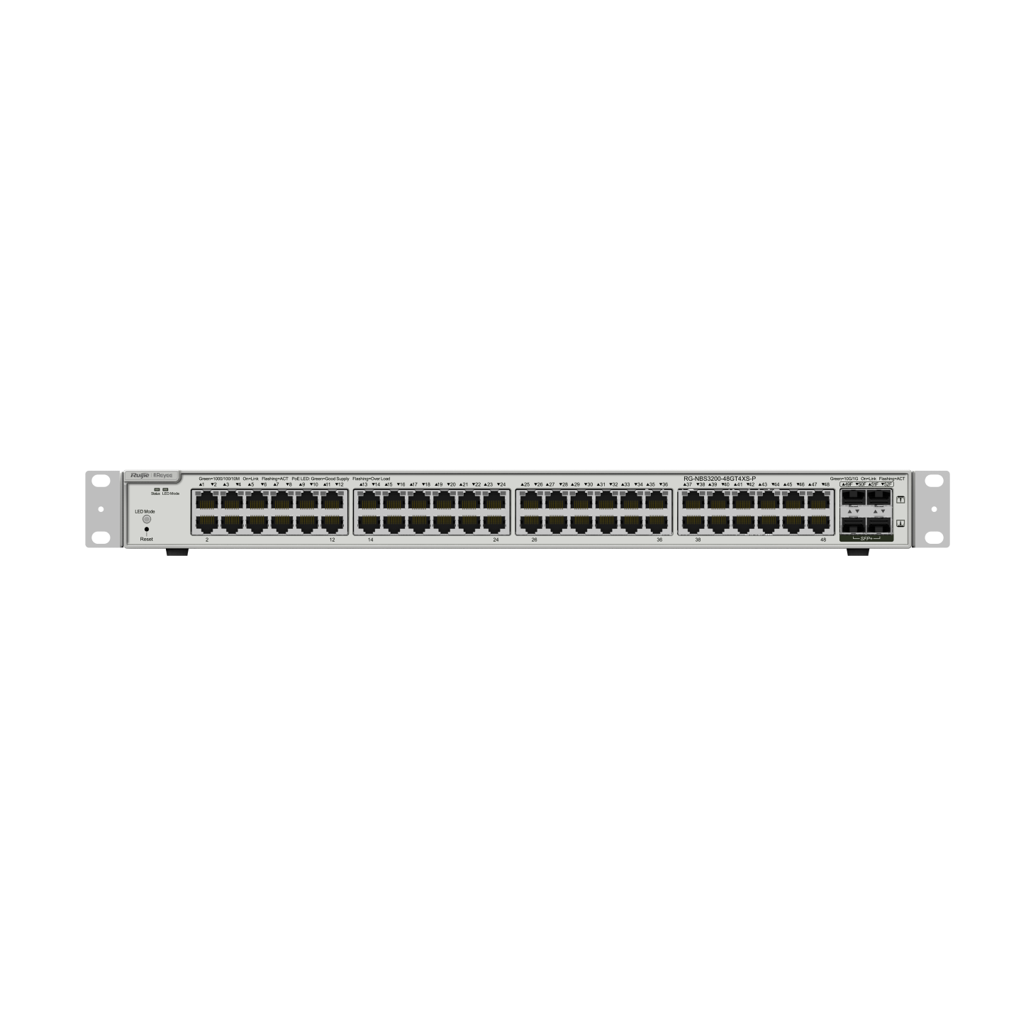 Ruijie Reyee RG-NBS3200-48GT4XS | 48-Port Bulut Yönetimli PoE Switch