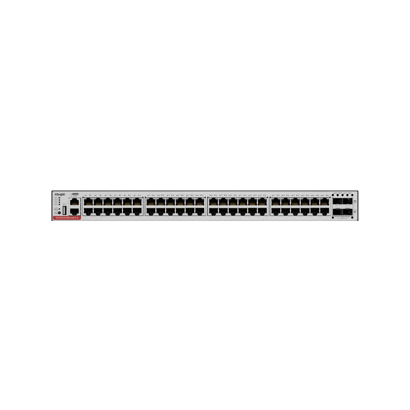 Ruijie RG-CS83-12GT4XS-P | 12 Port 1GE Layer 3 PoE+ Yönetilebilir Switch - 10GE Uplink