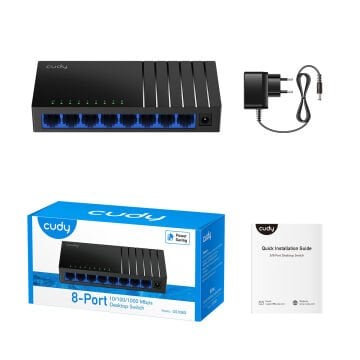 GS108D 8-Port Gigabit Unmanaged Switch